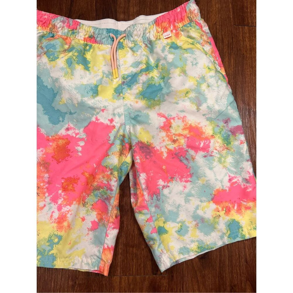 Youth tie dye swim shorts XL cat &jack